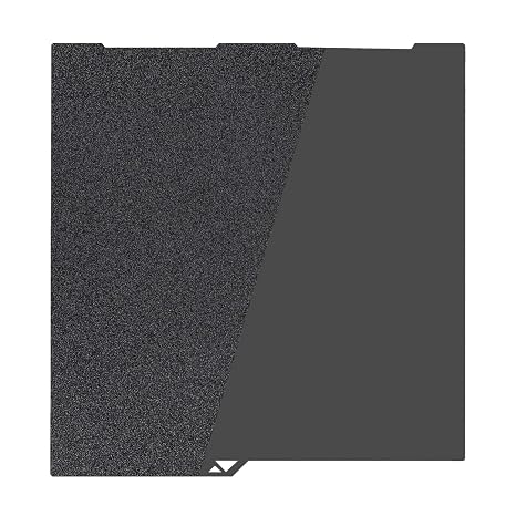 Kobra 3 PEI Build Plate 256x268mm, Flexible Smooth+Textured PEI Spring Steel Bed Plate for Anycubic Kobra 3/Kobra 3 V2/Kobra 3 Combo 3D Printer Platform
