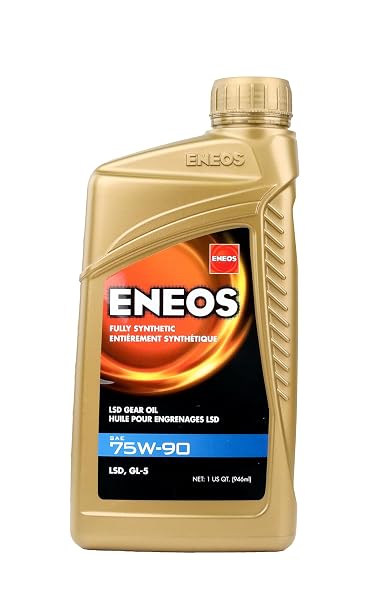 ENEOS 75W-90 Fully Synthetic Gear Oil, API GL-5, LSD, 1 Qt