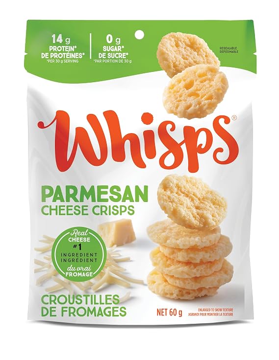 Whisps Parmesan Cheese Crisps, 60 GR