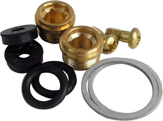 LASCO 0-4053NL Sterling Kitchen and Lavatory Stem Repair Kit with no Lead Seats, 10-Piece