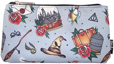 Loungefly Harry Potter Relics Character Print Cosmetic Pouch Bag