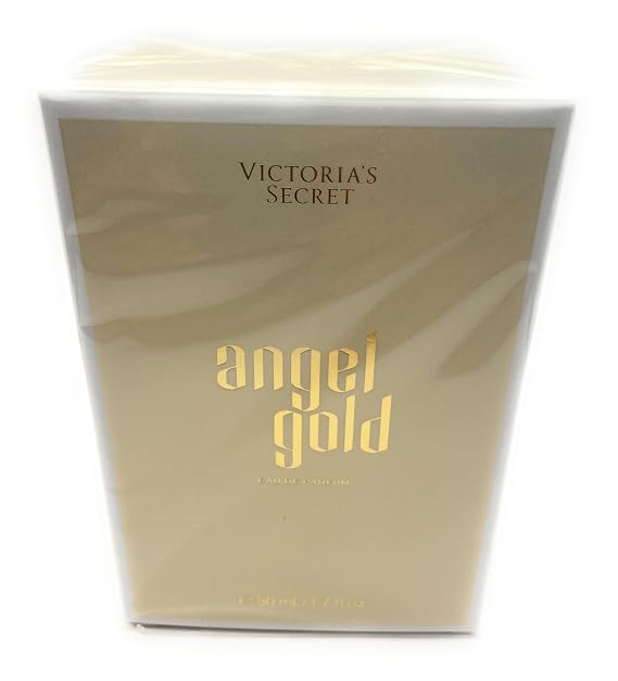 Victoria's Secret Angel Gold Perfume For Women Eau de Parfum 1.7 Fluid Ounce