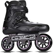 TT3 Roller Blades Erwachsene Männlich Weiblich, Professionelle Inline Skates für Frauen Männer,Größe 38-46,Professionelle Fitness Roller Skates Blades für Unisex Black