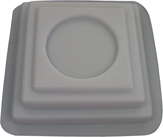Square Column Base Plastic Craft Mold use to Make Your own with Concrete or Plaster 8501