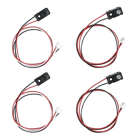 Treedix 2 Sets IR Break Beam Sensor 5MM LEDs Counting Module Split Through-Beam Photoelectric Switch