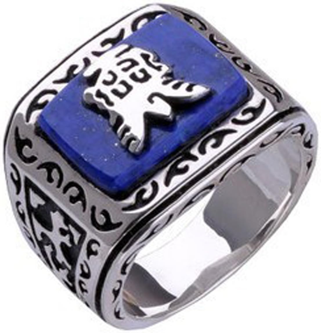 Vampire Diaries Antique Silver Jeremy Gilbert Vintage Retro Punk Ring Jewelry Valentine Gift 12