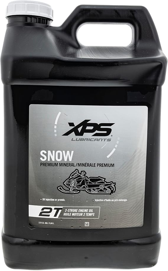Ski-Doo Can-Am 9779121 XPS 2T Premium Mineral Oil 2.5 Gallon Snowmobile Winter