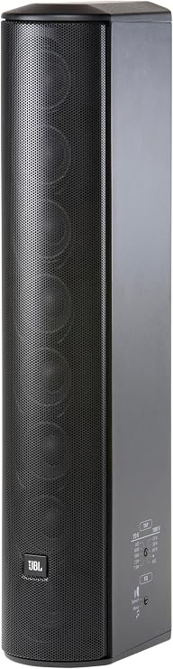 JBL Professional CBT 50LA-1 Compact Line Array Column Speaker with 8 2-Inch Drivers, 20-Inches Tall, Black