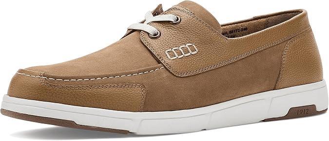 Nunn Bush Luca Moccasin Toe Boat Oxford Lightweight Comfortable Nautical Lace-Up