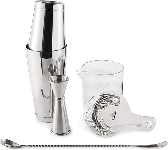 Cocktail Kingdom Essential Cocktail Set - Stainless Steel