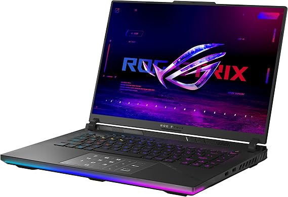 ASUS ROG Strix Scar 16 (2023) Gaming Laptop, 16 Nebula HDR QHD 240Hz/3ms, 1100 nits, Mini LED, GeForce RTX 4090, Intel Core i9-13980HX, 32GB DDR5, 2TB PCIe, Wi-Fi 6E, Windows 11 Pro, G634JY-XS97