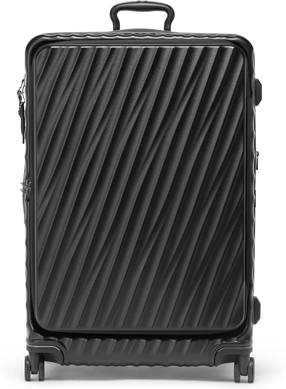TUMI - 19 Degree Front Access Large Expandable Checked Packing Case - 4-Wheeled Hard Shell Luggage - Travel Accessories - Black Texture
