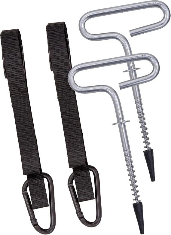 Eskimo 24260 Deluxe Shelter Tie Down Kit Grey
