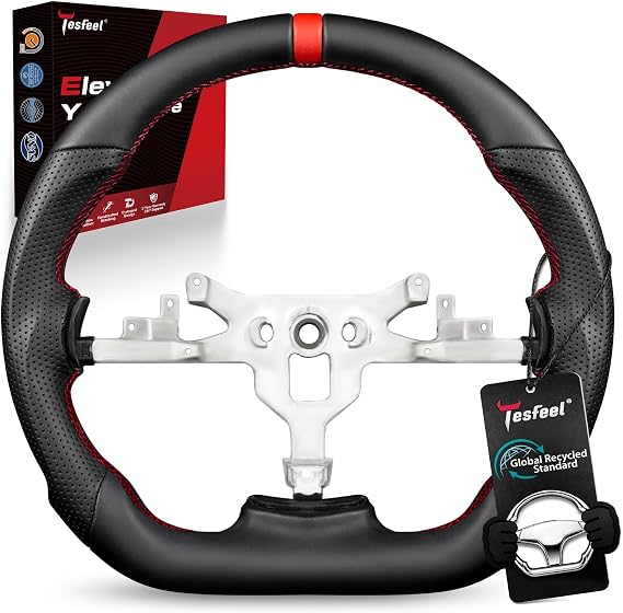 Full Nappa Leather Steering Wheel for Chevy Corvette C6 2006-2011