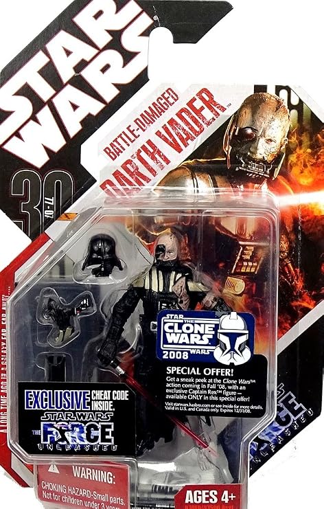Star Wars Basic Figure Force Unleashed Darth Vader
