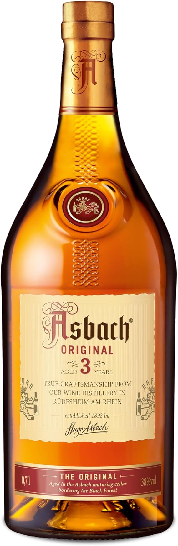 Asbach Original 3 Years Old, 70 cl
