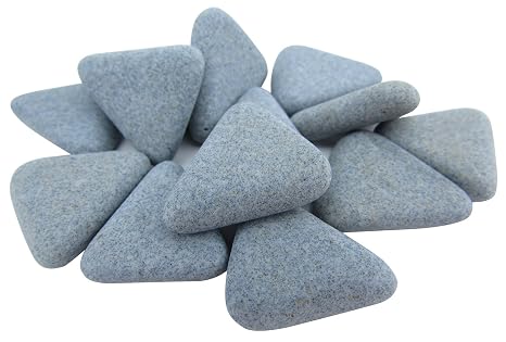 41-313 Ceramic Media, Triangle, 5/16 x 7/8, 50 lb