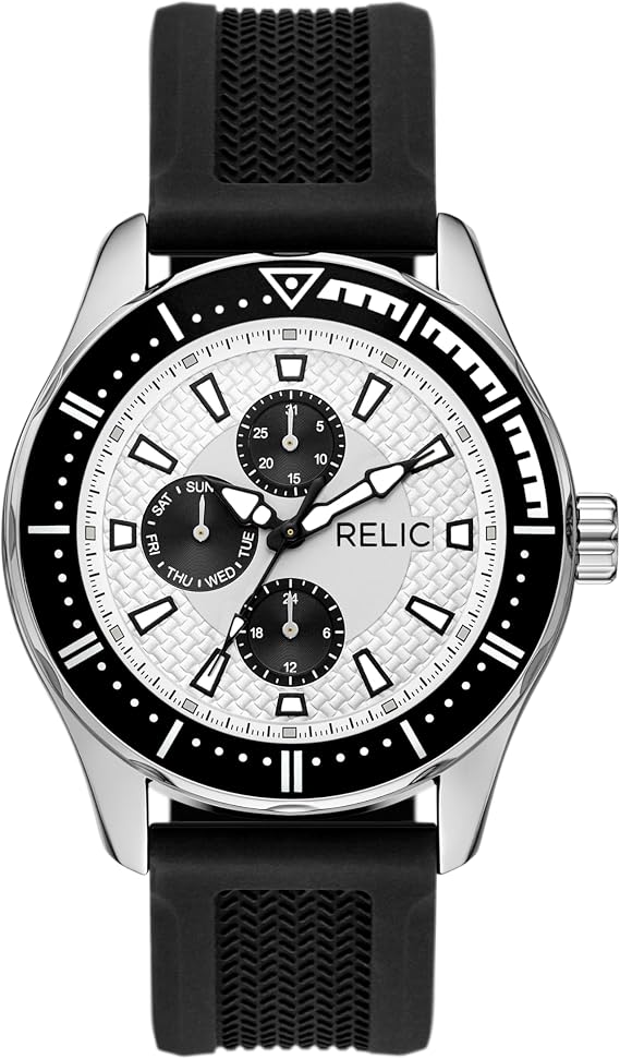 RELIC by Fossil Isaac Multifunction Black Sport Watch