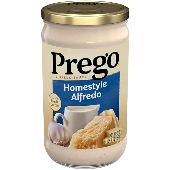 Prego Homestyle Alfredo Pasta Sauce, 22 oz Jar