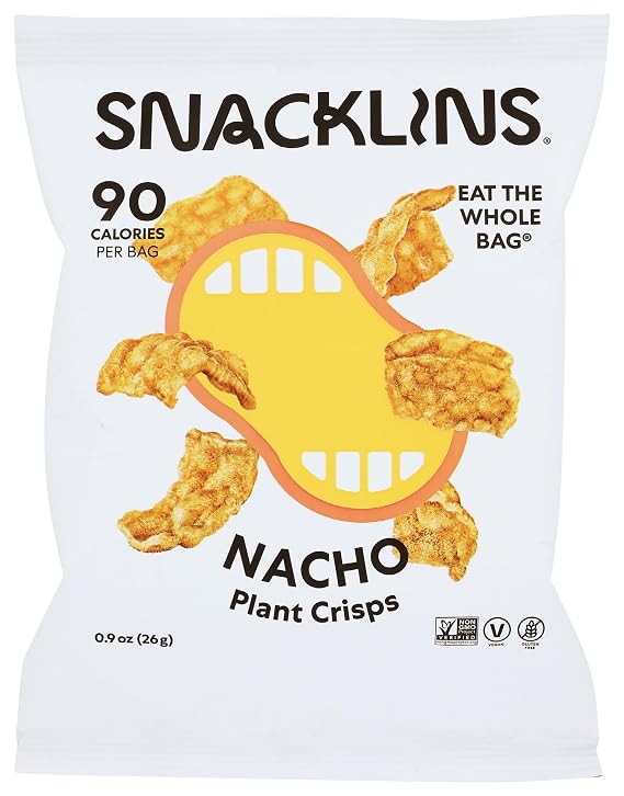 SNACKLINS Nacho Veggie Crisps, 0.9 OZ