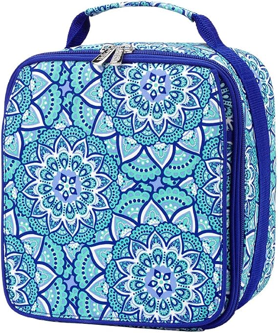 Wholesale Boutique Insulated Lunch Box, Day Dream Mandala