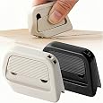 Ceramic Box Cutter-2 Pcs,w/Keychain-weak magnetic adsorption Multi Purpose mini box cutter retractable, Ceramic Blade&ABS Handle Compact Portable for Opening Packages/Express