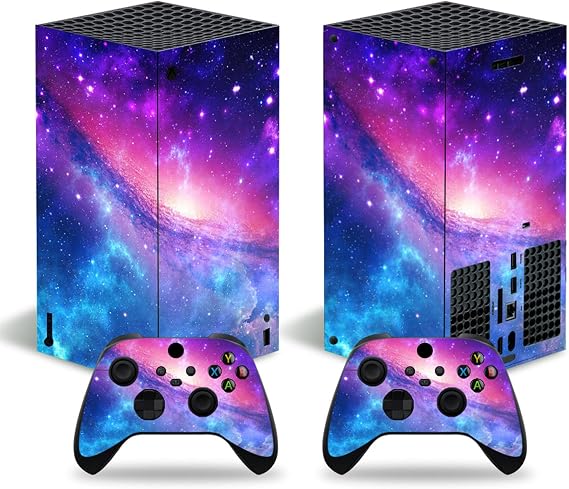 Skin Sticker for Xbox Series X Digital Edition, Vinyl Decal Cover Wrap for Console and Controller (Multi)