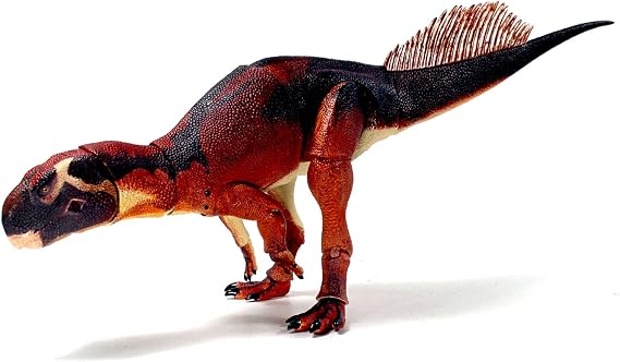 Flat River Group Beasts of The Mesozoic: Psittacosaurus Mongoliensis - 1/6 Scale Dinosaur Action Figure with Base - 12" Interlocking Collectible Miniatures Hand Painted