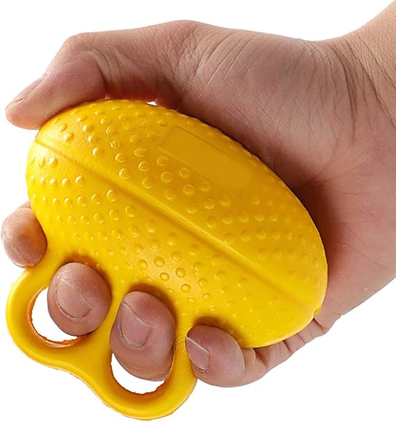 Fanwer Finger Ball Exerciser Grip Ball Strength Squeeze Stress Balls for Hand, Finger Grip Strengthening Exercise for Hand | for Adults, After Stroke, Arthritis, for Strength, Finger Exerciser
