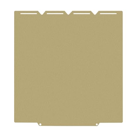 Double-Sided Gold PEI Build Plate for Snapmker U1, Textured PEI Plate Print Bed Platform Spring Steel Flexible Sheet for Snapmker U1, 276 X 293MM