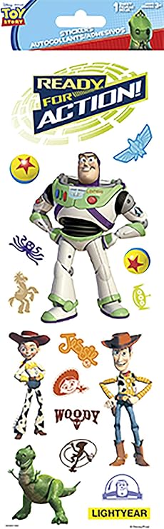 Trends International SB4X12EPFL Toy Story 4 X 12 Embossed Paper Sticker Wl
