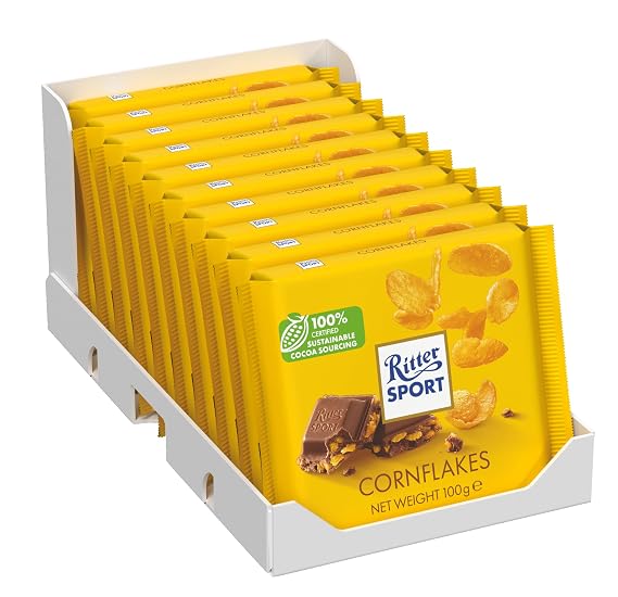 Ritter Sport - Cornflakes - 10x 100g