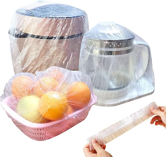 STAYWILD 30 PCS Kitchen Small Appliance Dust Covers | Disposable Thickened Plastic Cover for Air Fryer,Blender,Coffee Maker,Pressure Cooker & Slow Cooker