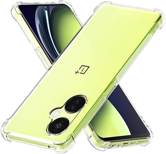 Foluu for OnePlus Nord N30 5G/OnePlus Nord CE 3 Lite 5G Case, Clear Scratch Resistant Reinforced Corners TPU Rubber Soft Skin Silicone Protective Cover for OnePlus Nord 30 5G 2023 (Crystal Clear)