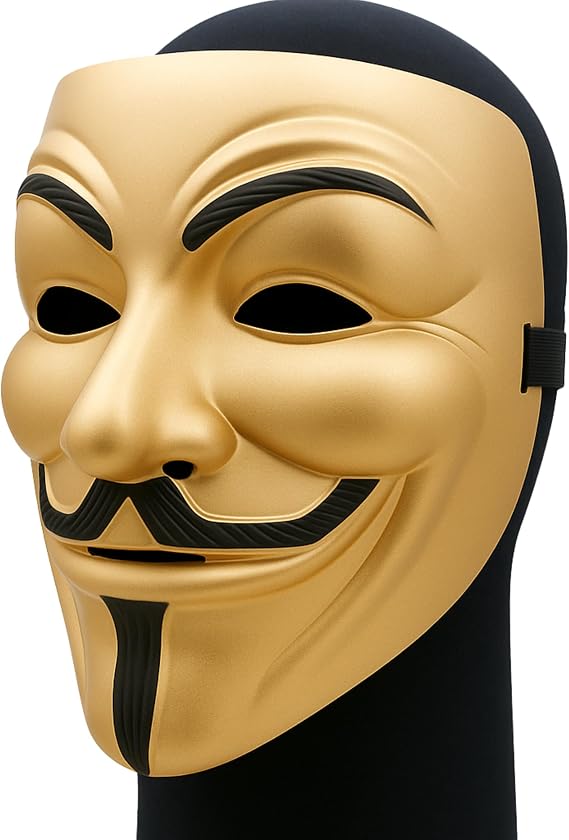 Hacker Style Mask for Cosplay & Costume Universal Fit