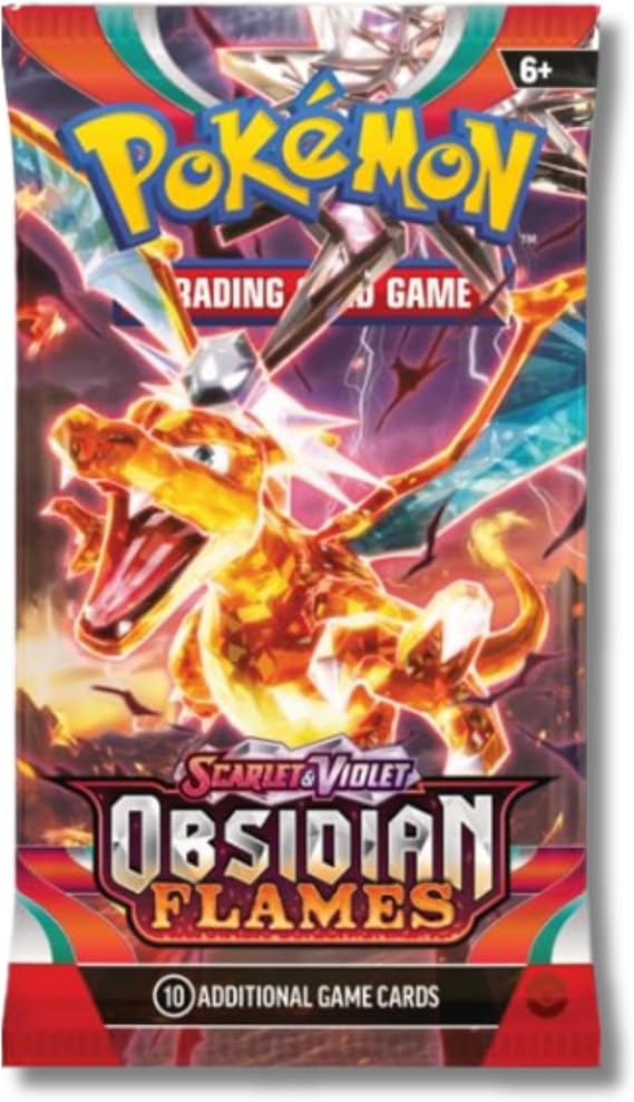 Pokemon Scarlet & Violet Obsidian Flames Booster Pack | Charizard