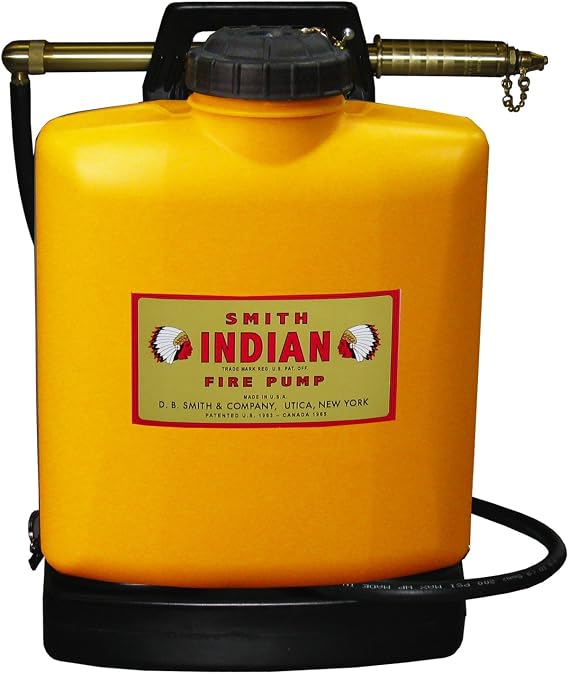 Indian FER500 Poly Tank Fire Pump with Fedco Pump, 5-Gallon