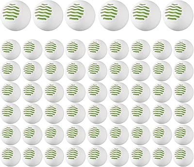 Shoe Deodorizer Balls, 60PCS 1.6 Inch Shoe Smell Balls, Safe Natural Shoe Freshener Ball, Sneaker Deodorizer Balls for Home Office Wardrobe Drawer Car Gym Bags
