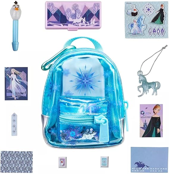 REAL LITTLES Real Littles Disney Frozen II Collectible Micro Backpack with 7 Surprises Inside