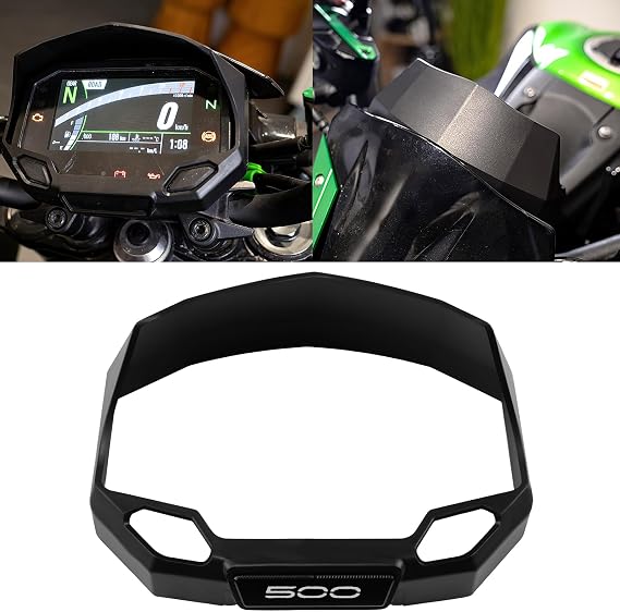 for Kawasaki Ninja500 SE Ninja 500 Motorcycle Instrument Speedometer Sun Visor Glare Shield Protection Cover for Kawasaki Z500 SE Eliminator 500 ABS 2024 2025