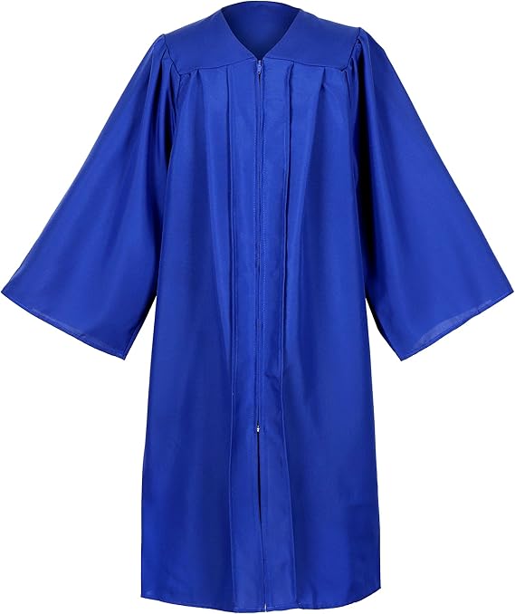 Unisex Matte Choir Robes for Church Adults, Graduation Gown Only for High School and Bachelor