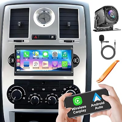 Android 13 Car Radio Stereo for Dodge Ram 2006 2007 2008, for Durango 2005 2006 2007 2008, 4GB RAM64GB ROM Head Unit for Dodge, 6.8 CarPlay Touchscreen with Bluetooth and GPS Navigation