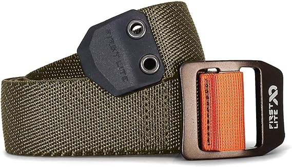 First Lite Flex Field Belt | Conifer | 40 inches | 1 7/16 width made with a durable, low-profile, no-slip construction fits waist sizes 28-33 fits waist sizes 34-39 fits