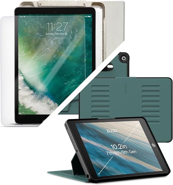 ZUGU CASE & ZUGU Screen Protector for iPad 10.2 inch (7th/8th/9th Gen)