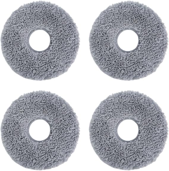 Yeedi Washable Mopping Pad * 4pcs Compatible with M12 PRO+/M12 Ultra Plus Robot Vacuum Cleaner, Include Washable Mopping Pad (4pcs)