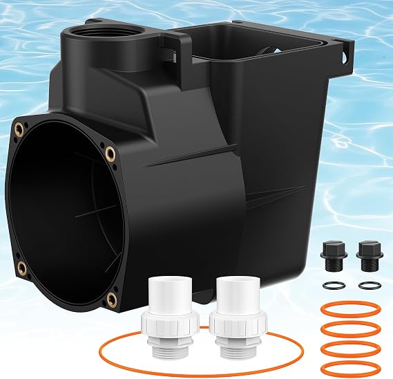 SPX1620AA Pump Housing Direct Replacement for Hayward SP1600X & SP2600X Series Pumps | Durable, Leak-Resistant Design | Easy Installation | Swimming Pool & Spa Pump Housing Replacement 2" x 2"