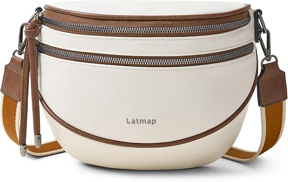 Crossbody Sling Bags For Women Bum Purses Handbags Go Free Cross Body Fanny Packs For Woman Mon Shoulder Bag Beige