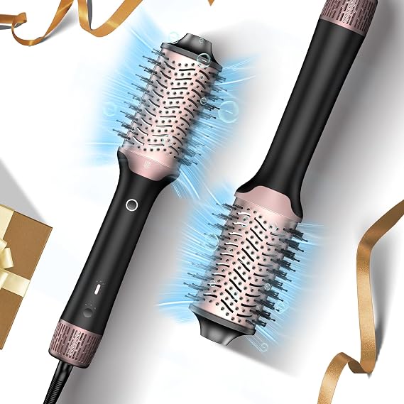 Blow Dryer Brush Hair Dryer | One-Step Hot Air Brush with Oval Volumizer High-Speed Hair Styler with Negative Ions for Drying & Smoothing & Volumizing for All Hair Types 110000 RPM