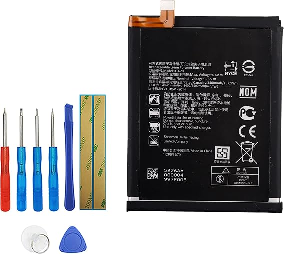 LC-620 Replacement Battery Compatible with Nokia 7.2 TA-1193, TA-1178, TA-1196, TA-1181 with Toolkit