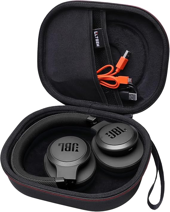 Case for JBL Tune 770NC/510BT/720BT/520BT/670NC/520C Headphones Black | Hard Carrying Travel Case for JBL Live 770NC/670NC/680NC/780NC Headphones